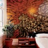 bedroom mural