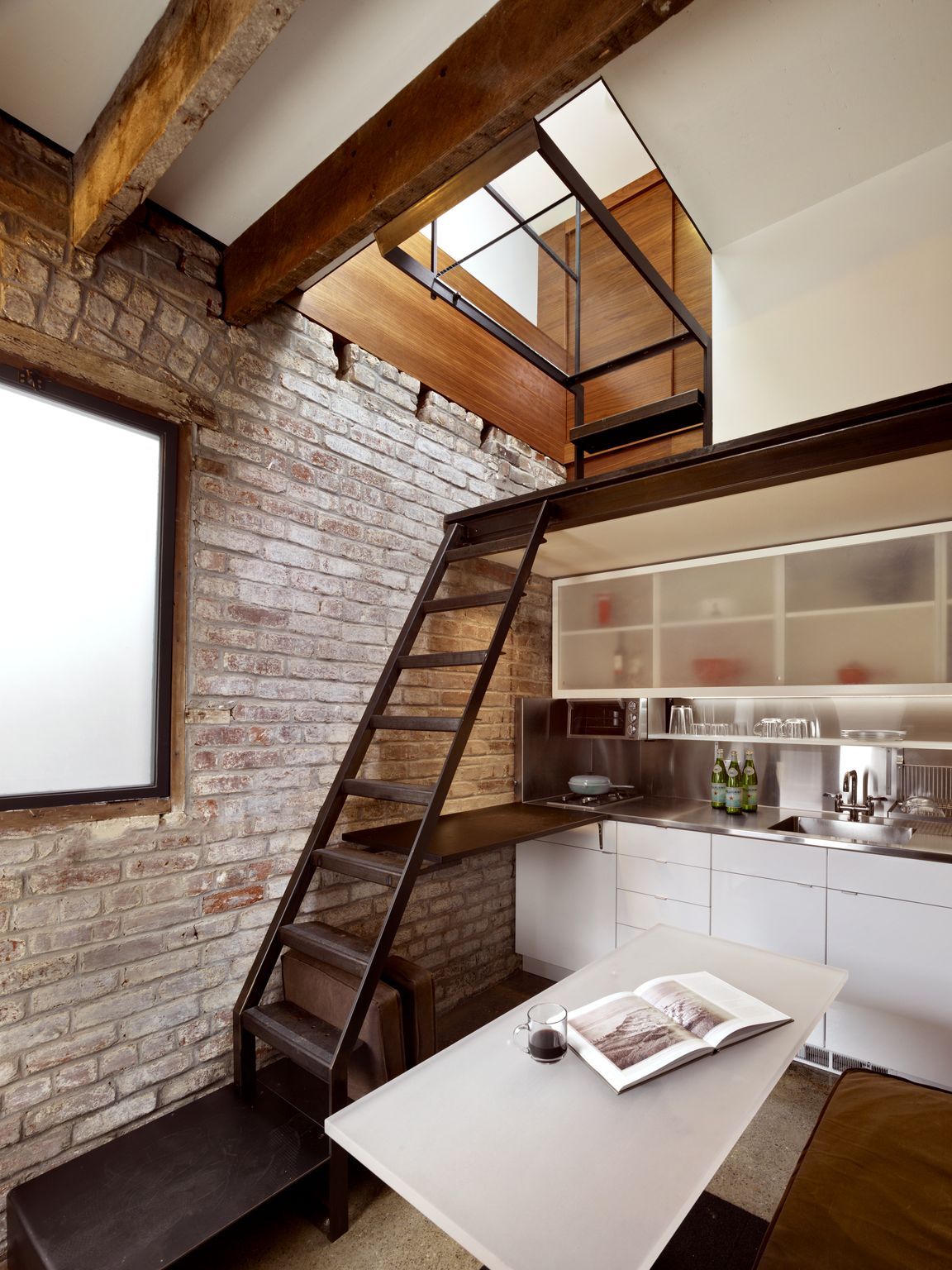 Boiler room in San Francisco Converted into a Tiny House by Christi Azevedo